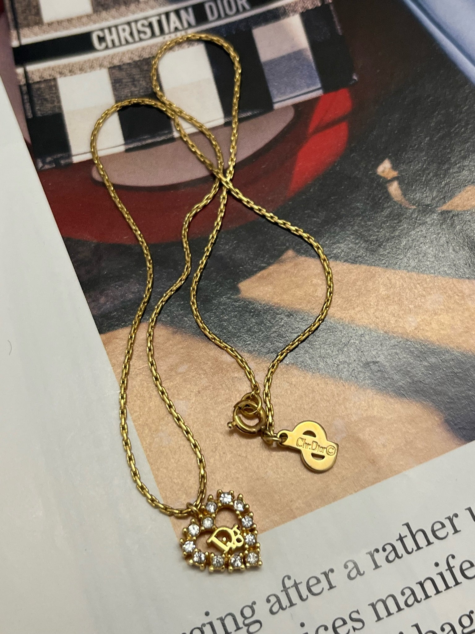 Vintage Christian Dior Necklace – Timeless Vintage